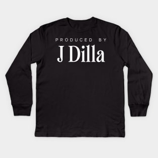 Produced by ... J Dilla Kids Long Sleeve T-Shirt